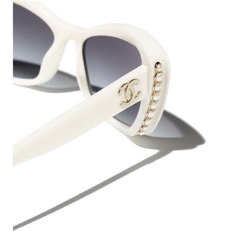 chanel pink pearl sunglasses|chanel sunglasses with clear sides.